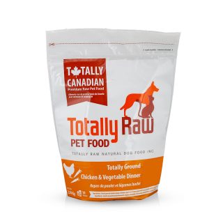TOTALLY RAW Chien Poulet & Légumes