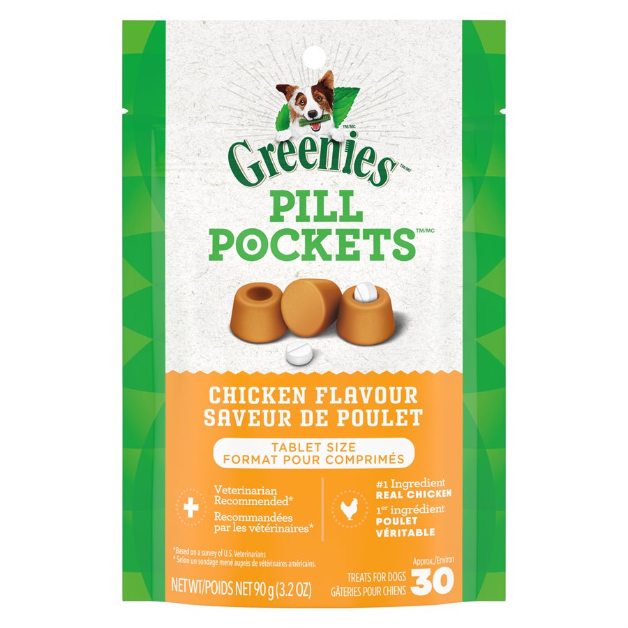 GREENIES PILL POCKETS Chicken Flavored Dog Treats