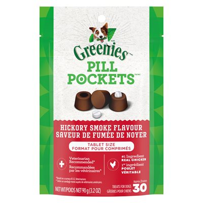 GREENIES PILL POCKETS Hickory Smoke Flavored Dog Treats