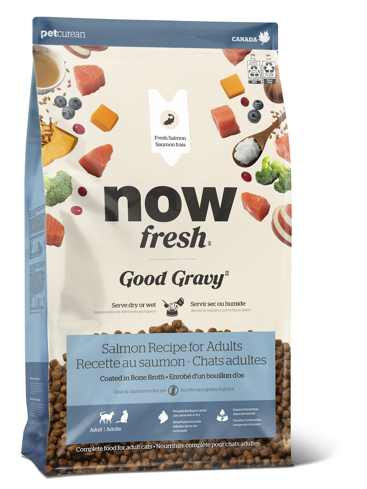 NOW FRESH GOOD GRAVY Chat Saumon SG 3.63kg