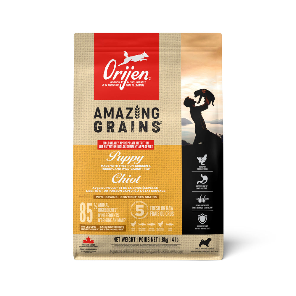 ORIJEN AMAZING GRAINS Chien Chiot