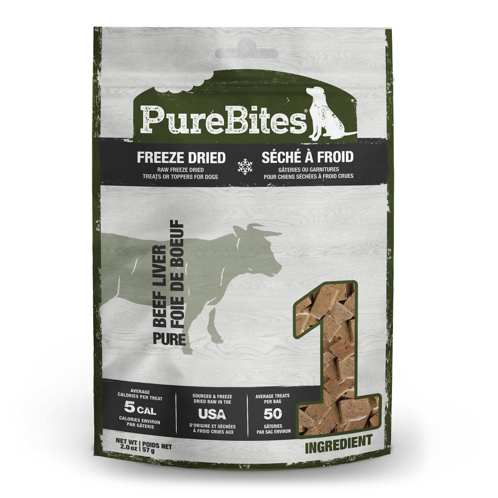 PUREBITES Gâteries Chien Foie de Boeuf