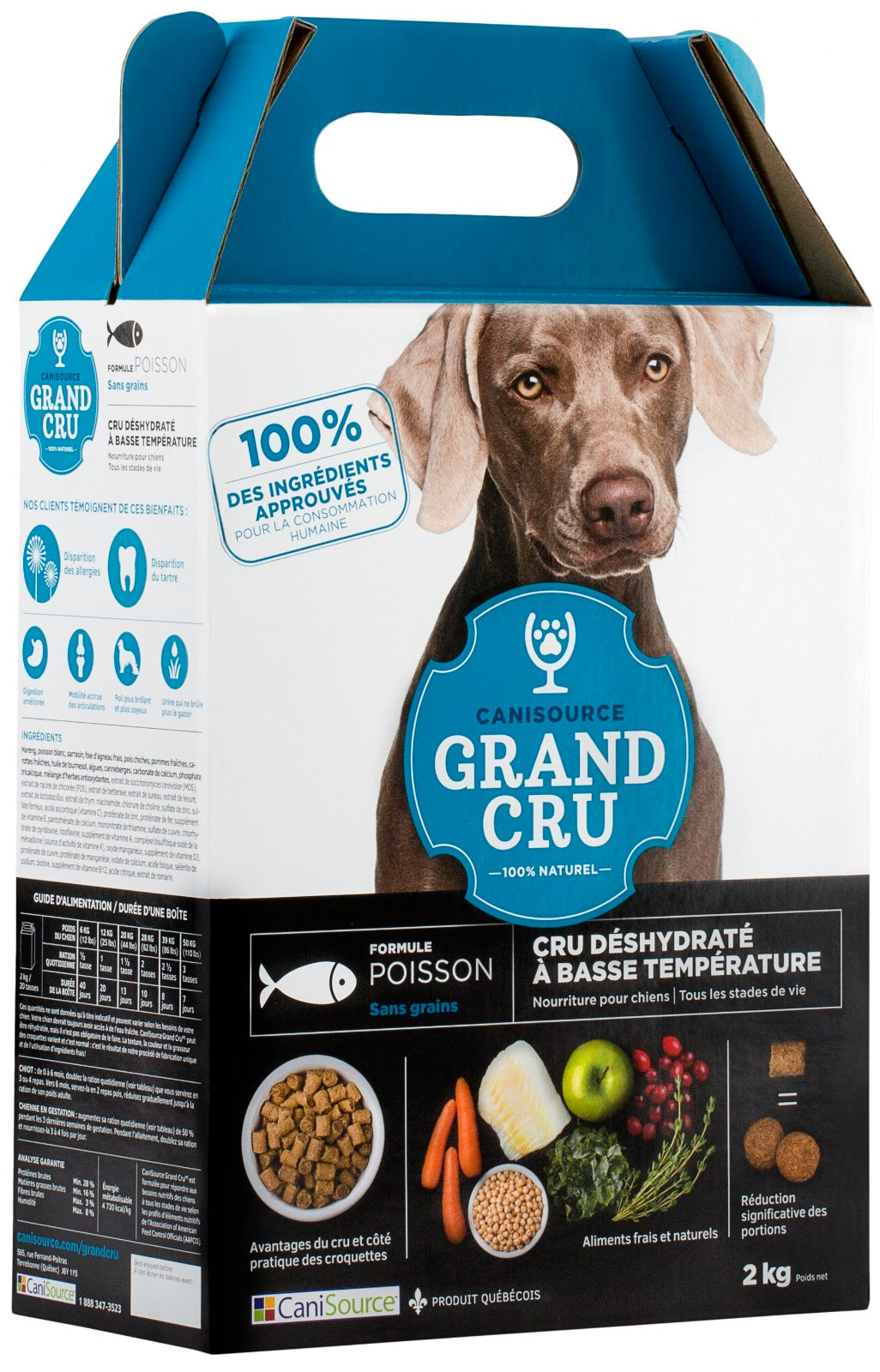 CANISOURCE GRAND CRU Chien Poisson SG