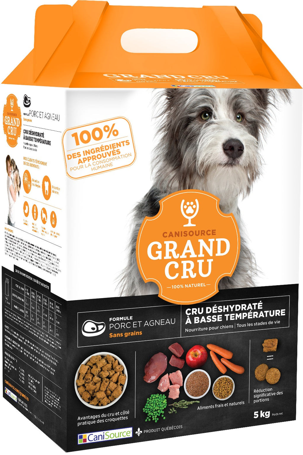 CANISOURCE GRAND CRU Chien Porc & Agneau SG