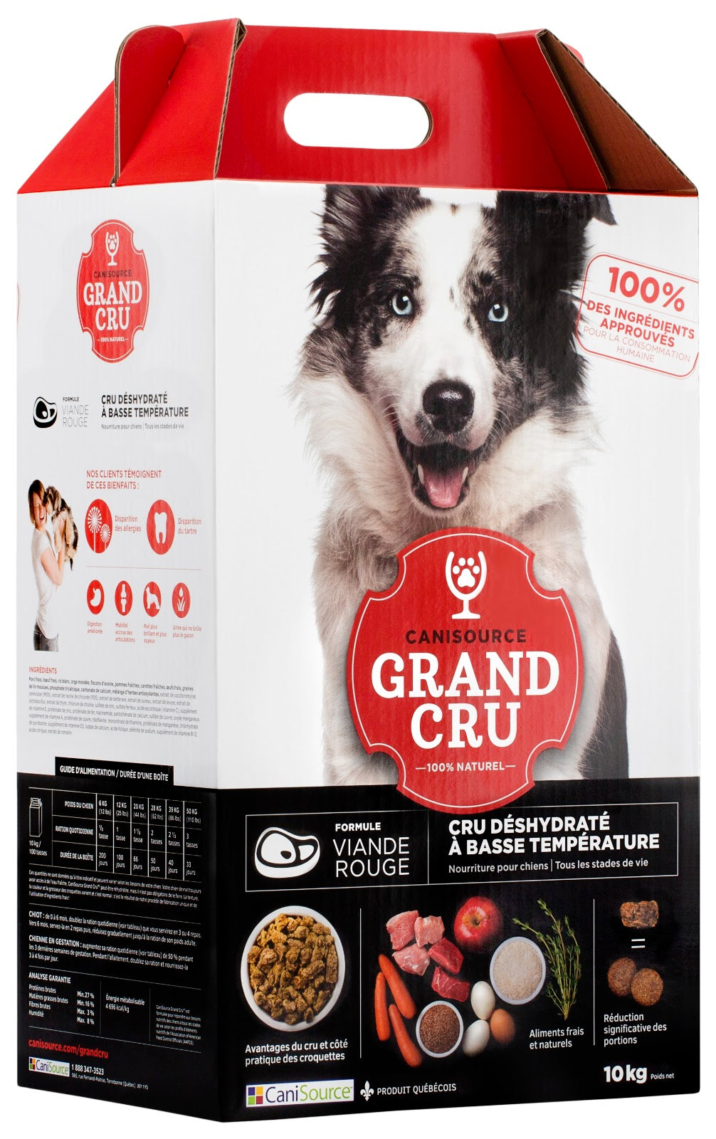 CANISOURCE GRAND CRU Chien Viande Rouge