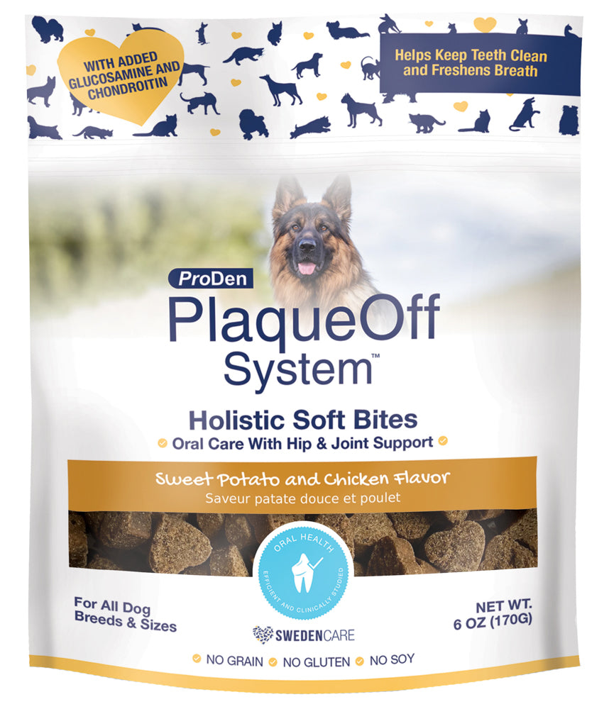 PLAQUEOFF Holistic Gâteries Chien Buccal & Articulations 170g