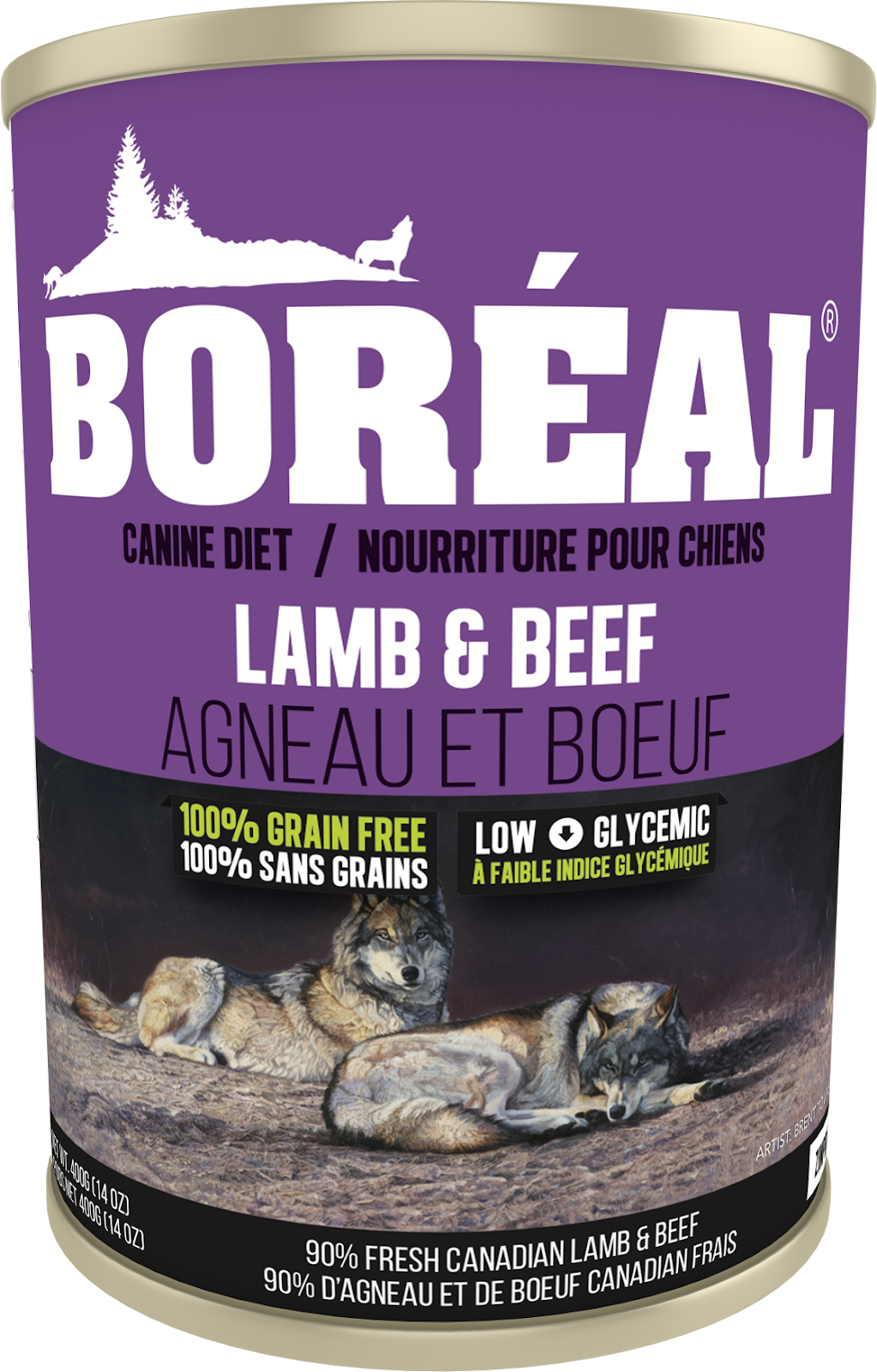 BOREAL Chien Pâté Poulet & Boeuf 690g