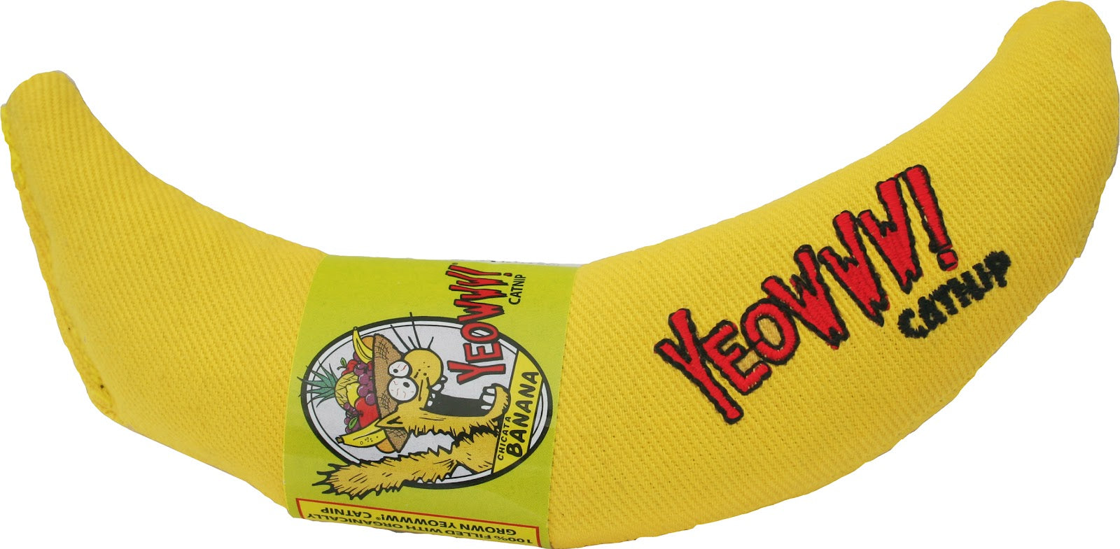 DUCKY WORLD Jouet Chat Banane 7"