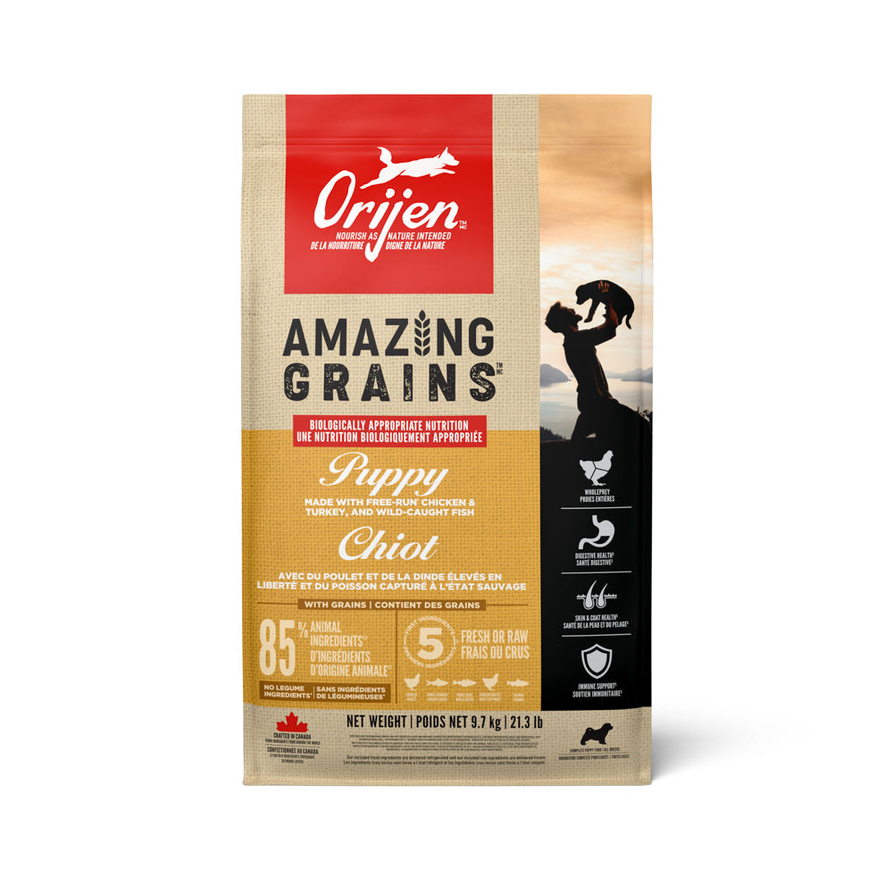 ORIJEN AMAZING GRAINS Chien Chiot