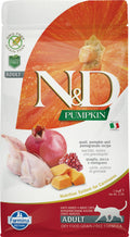 N&D CITROUILLE Chat Caille, Potiron & Grenade SG
