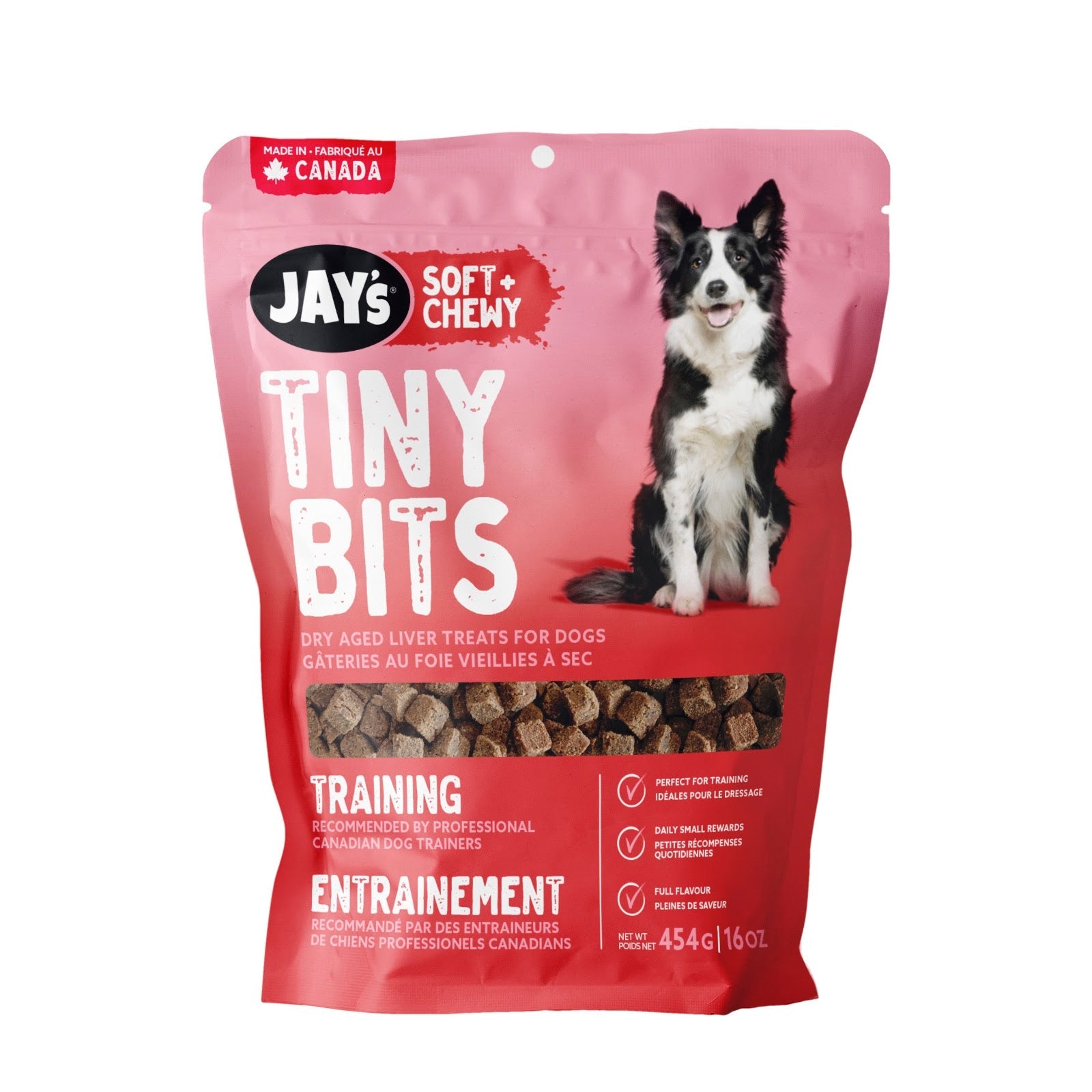 JAY'S TINY BITS Gâteries Chien Foie de Porc