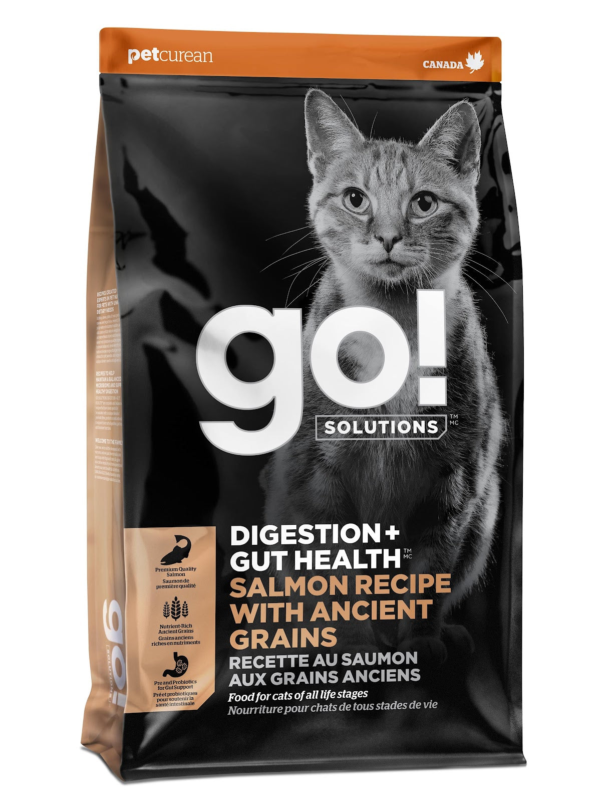 GO! Chat Digestion + Santé Intestinale Saumon GA 1.36kg
