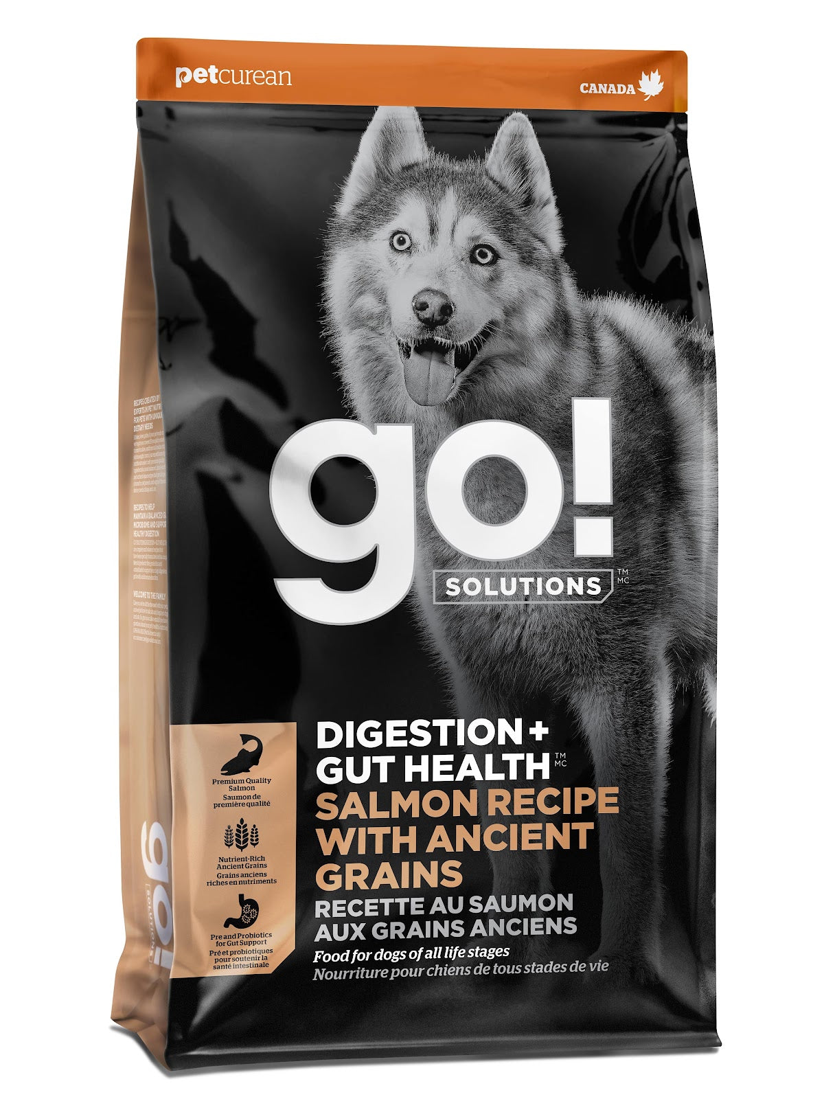 GO! Chien Digestion & Santé Intestinale Saumon GA 10kg