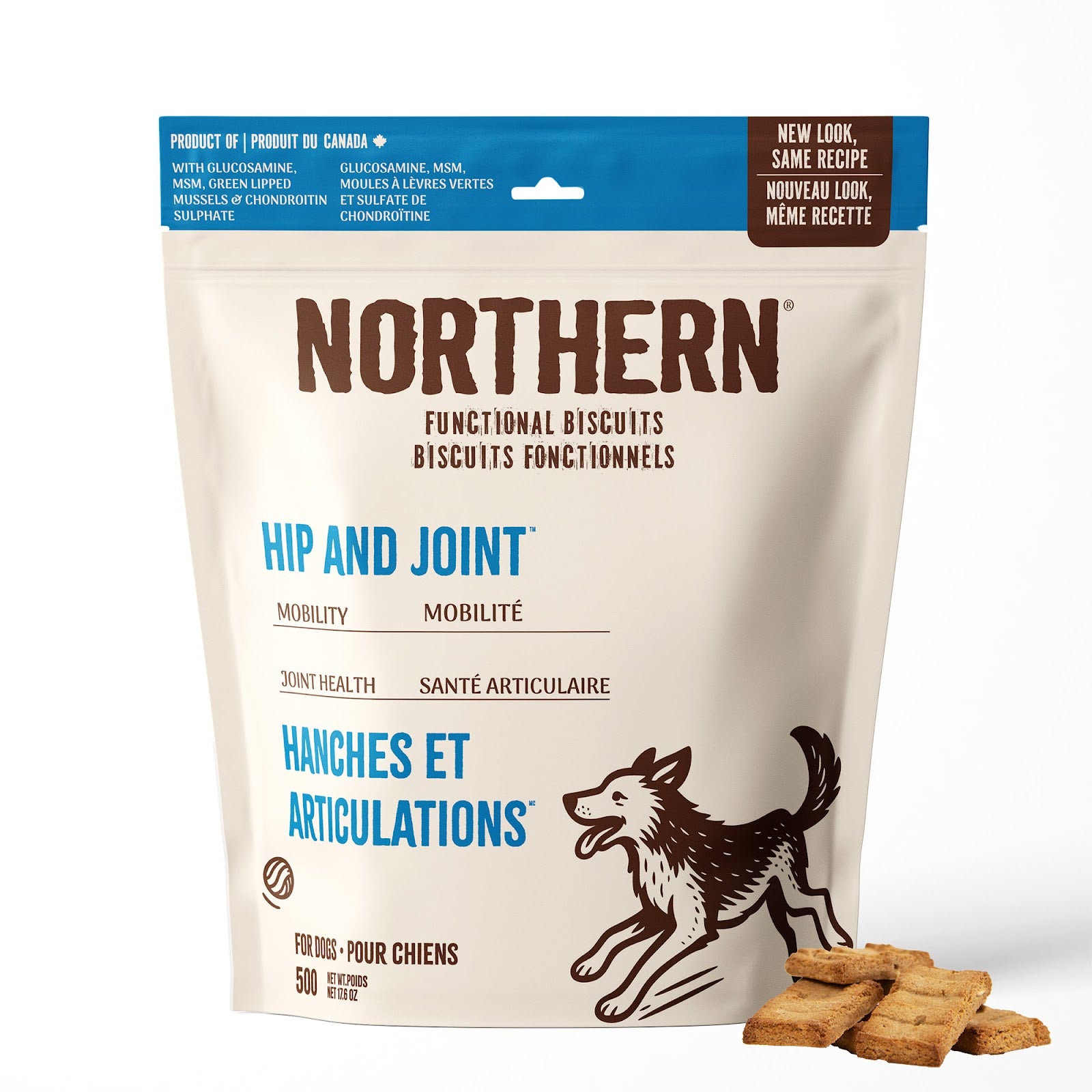 NORTHERN Gâteries Chien Mobilité Hanche & Articulation 500g