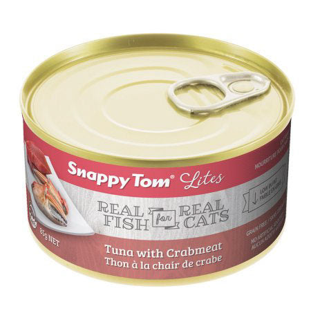 SNAPPY TOM LITES Chat Thon & Crabe 156g