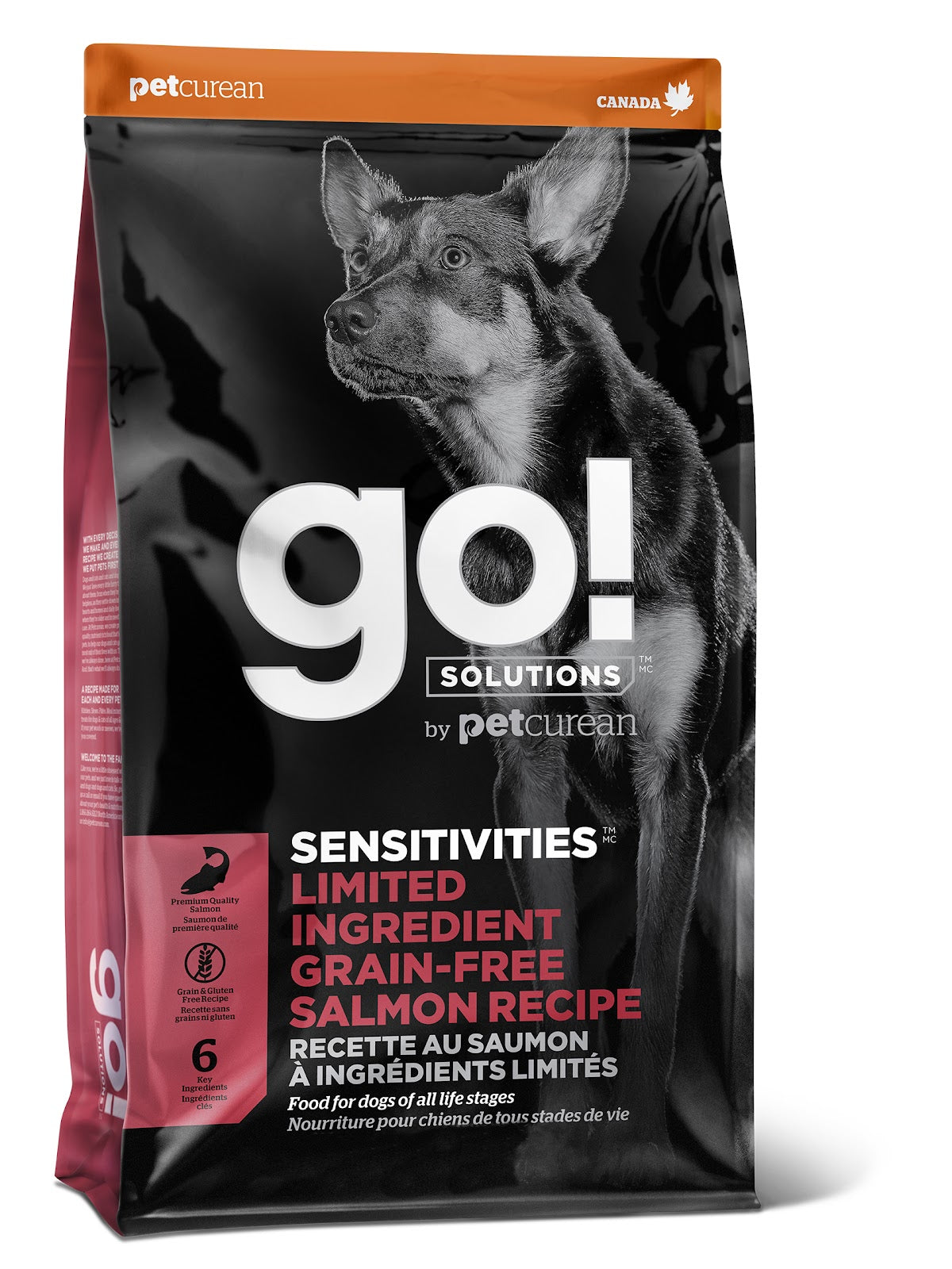 GO! SENSITIVITIES LID Chien Saumon SG