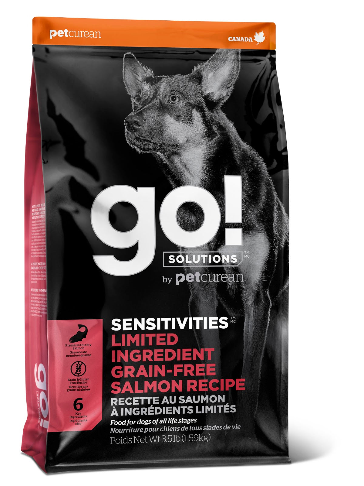 GO! SENSITIVITIES LID Chien Saumon SG