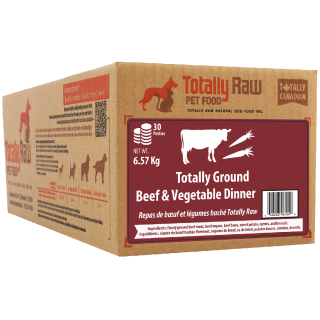 TOTALLY RAW Chien Boeuf & Légumes