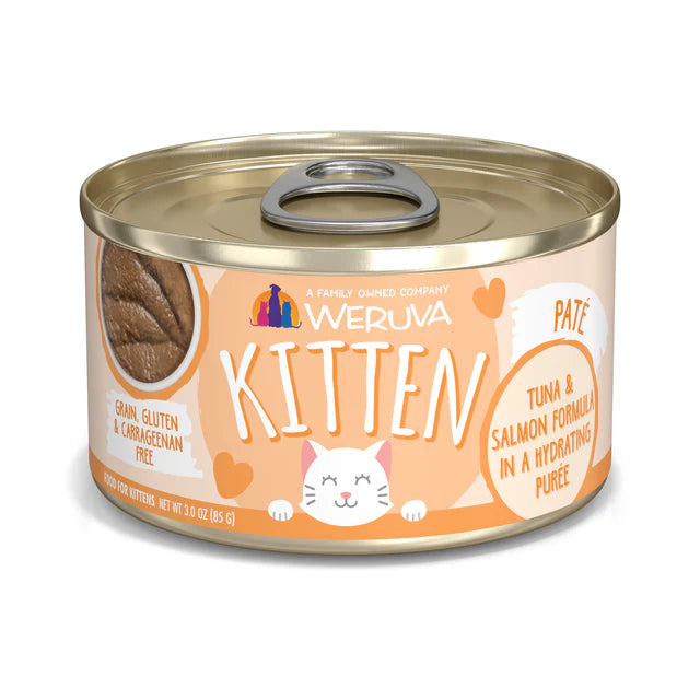WERUVA Chaton Pâté Thon & Saumon 85g