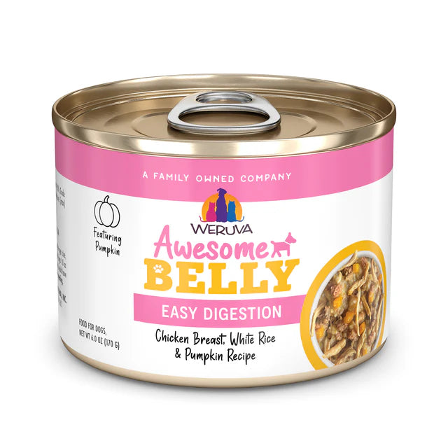 WERUVA FUNCTIONAL Chien Awesome Belly Poulet en Bouiilon 170g