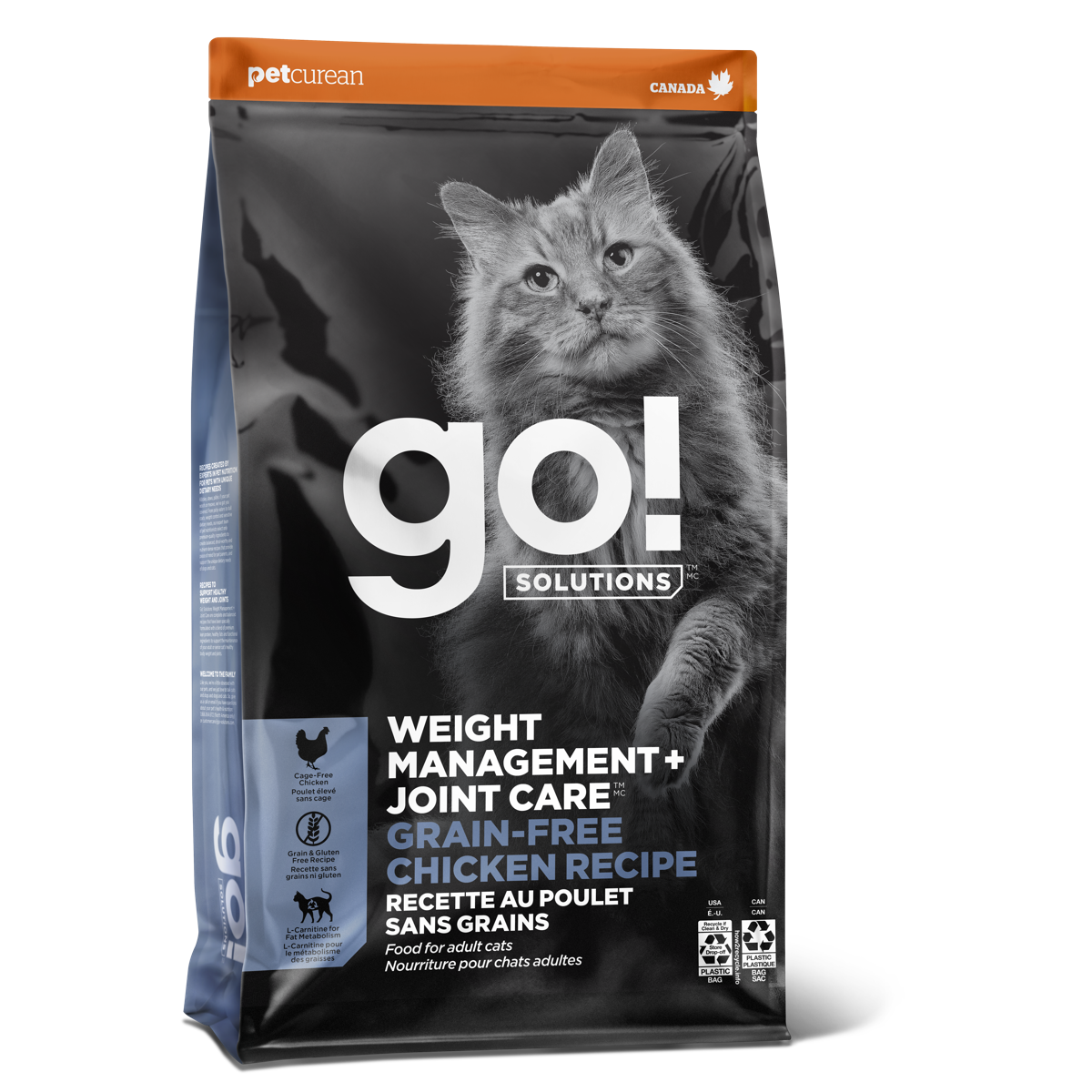 GO! Chat Gestion du Poids + Articulations, Poulet SG