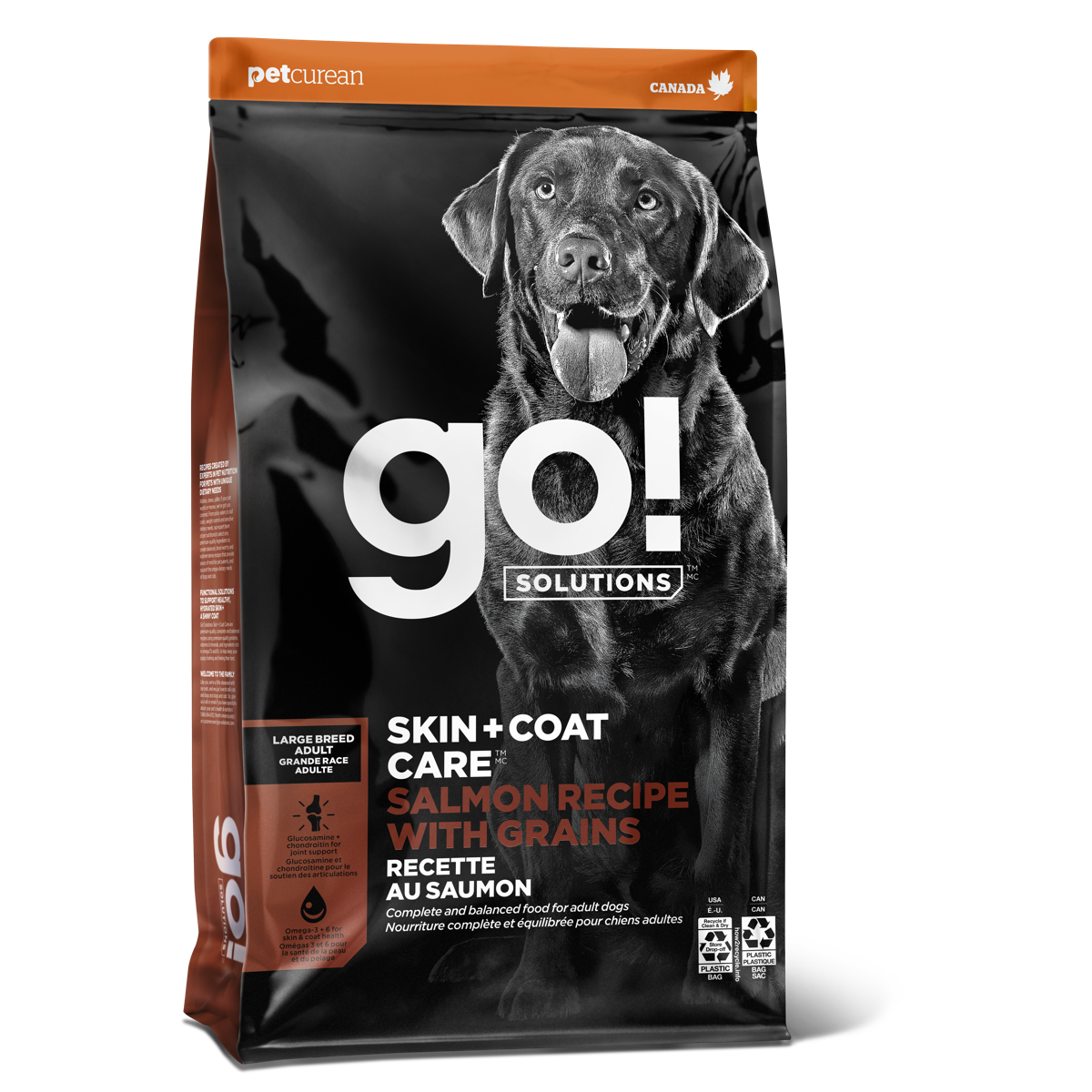 GO! Chien GR Soins Peau & Pelage Saumon 11.36kg