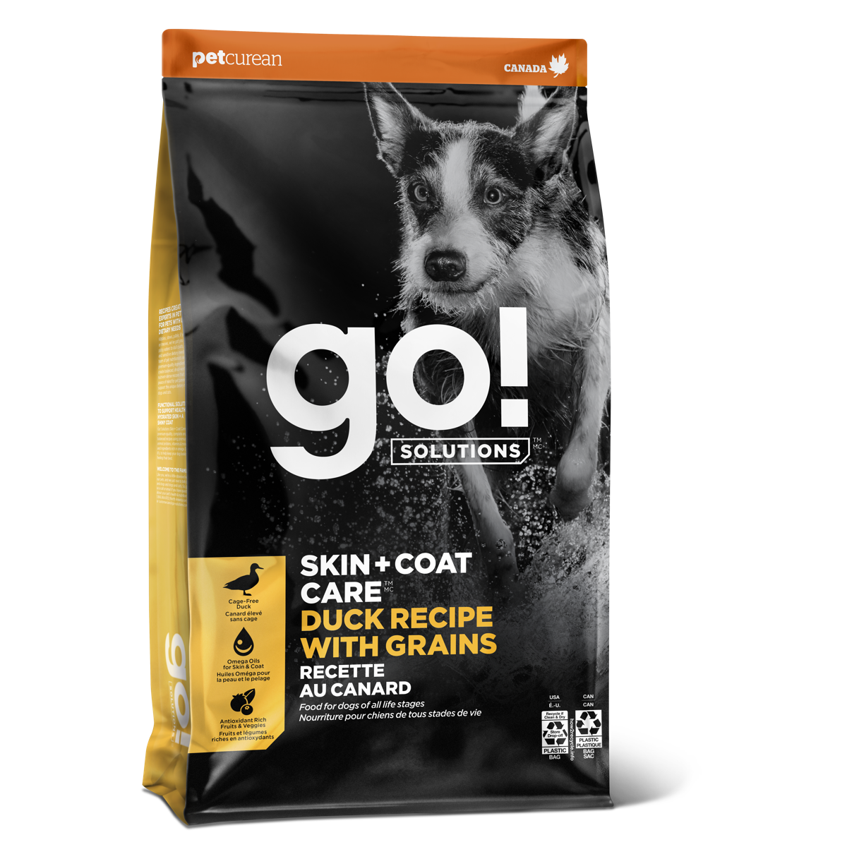 GO! Chien Soins Peau & Pelage Canard 10kg