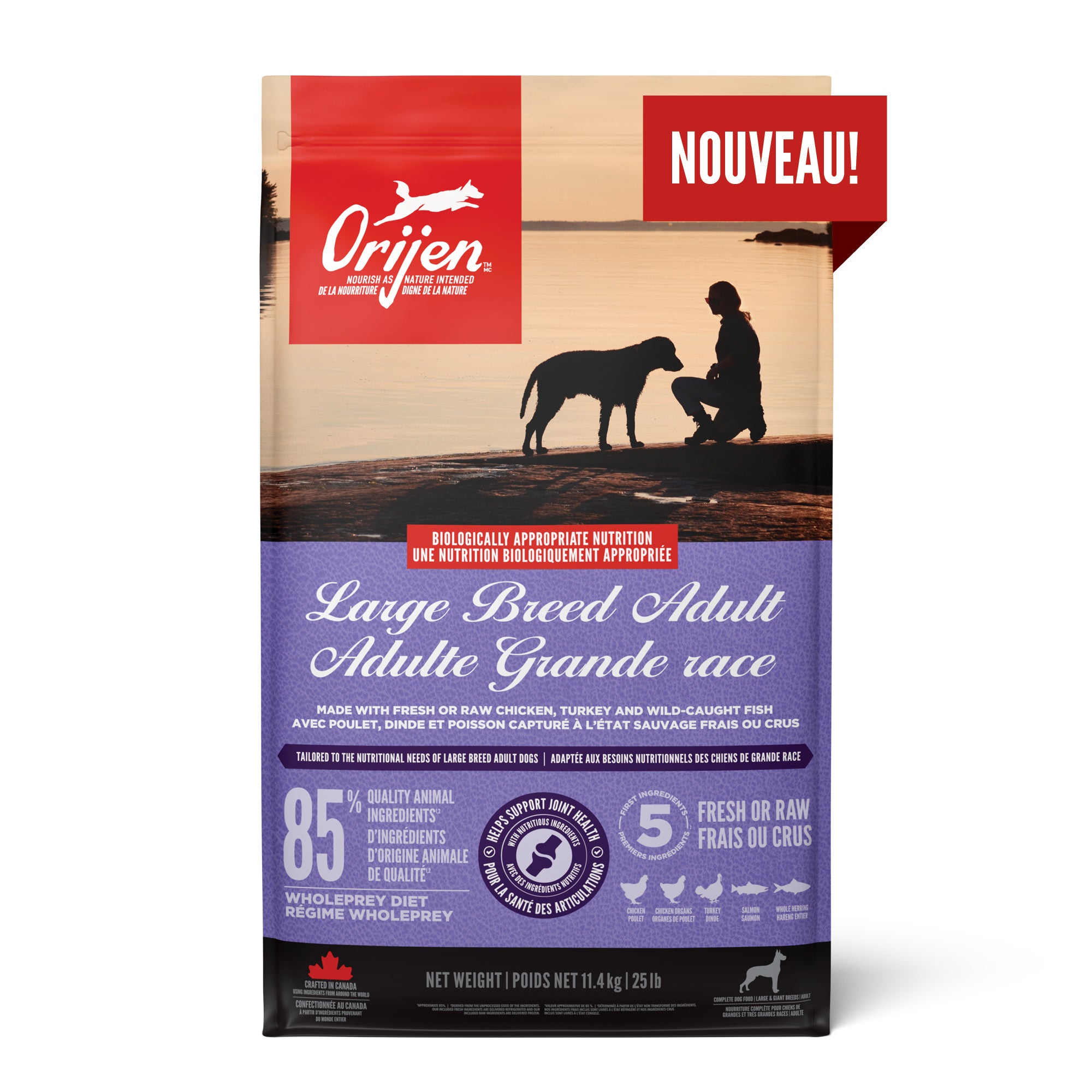 ORIJEN Chien GR Adulte 11.4kg