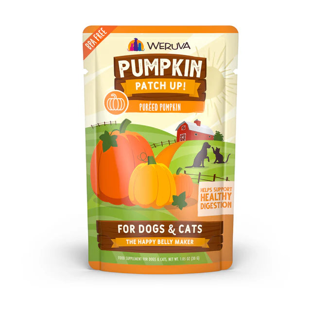WERUVA Patch Up! Chien Topper Purée Citrouille