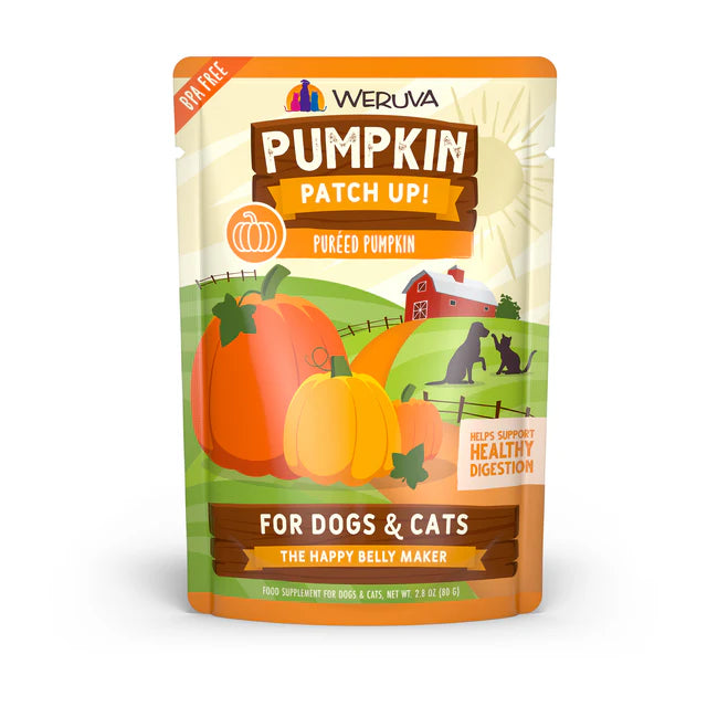 WERUVA Patch Up! Chien Topper Purée Citrouille