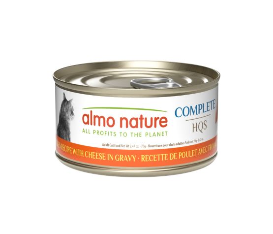 ALMO HQS COMPLETE Cat Chicken & Cheese in Sauce 70g