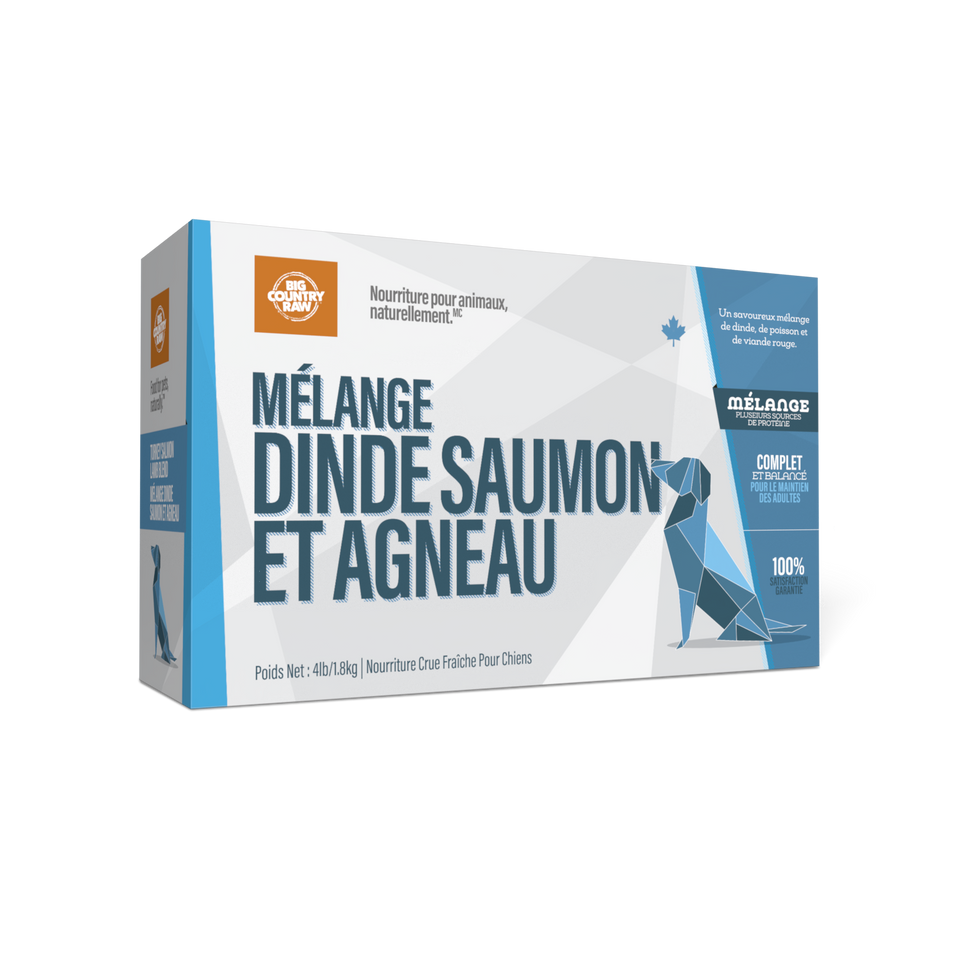 BCR SIGNATURE Chien Dinde, Saumon & Agneau 1.8kg