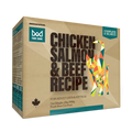 BCR FARE GAME Chat Poulet, Saumon & Boeuf 0.9kg
