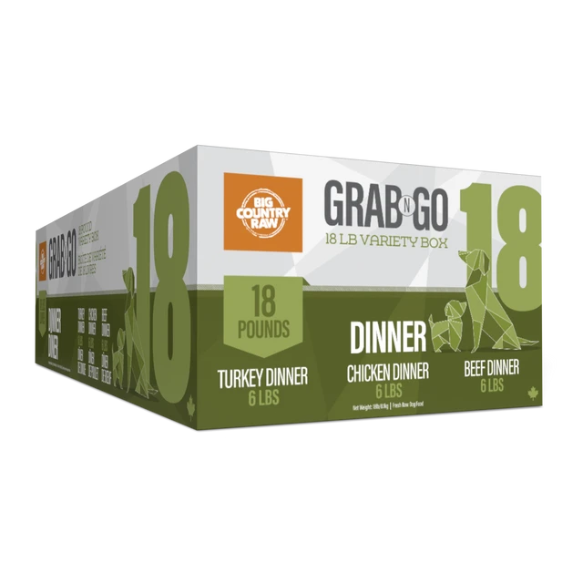 BCR GRAB N GO Chien Dîner