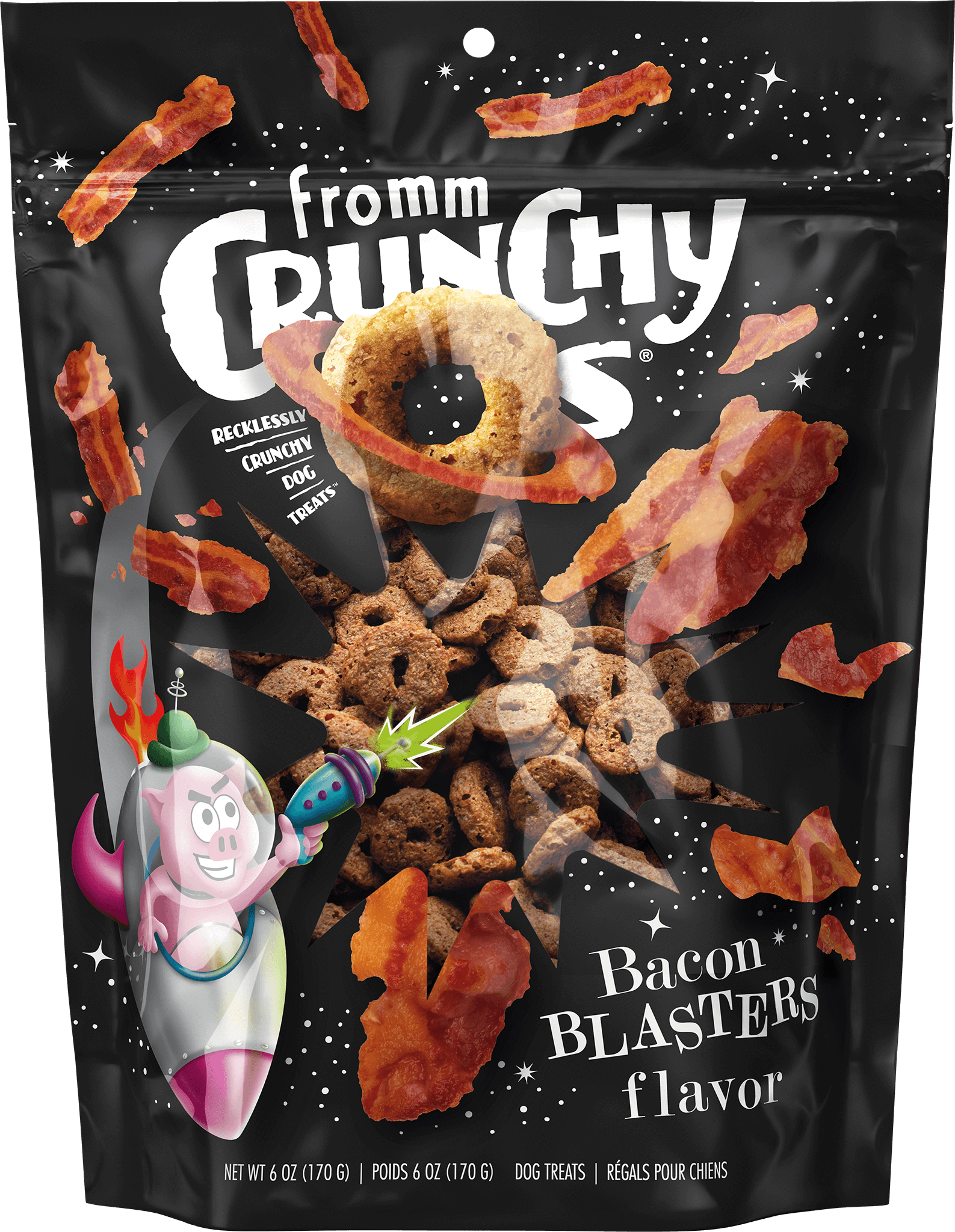 FROMM CRUNCHY O's Gâteries Chien Banana Kablammas 170g