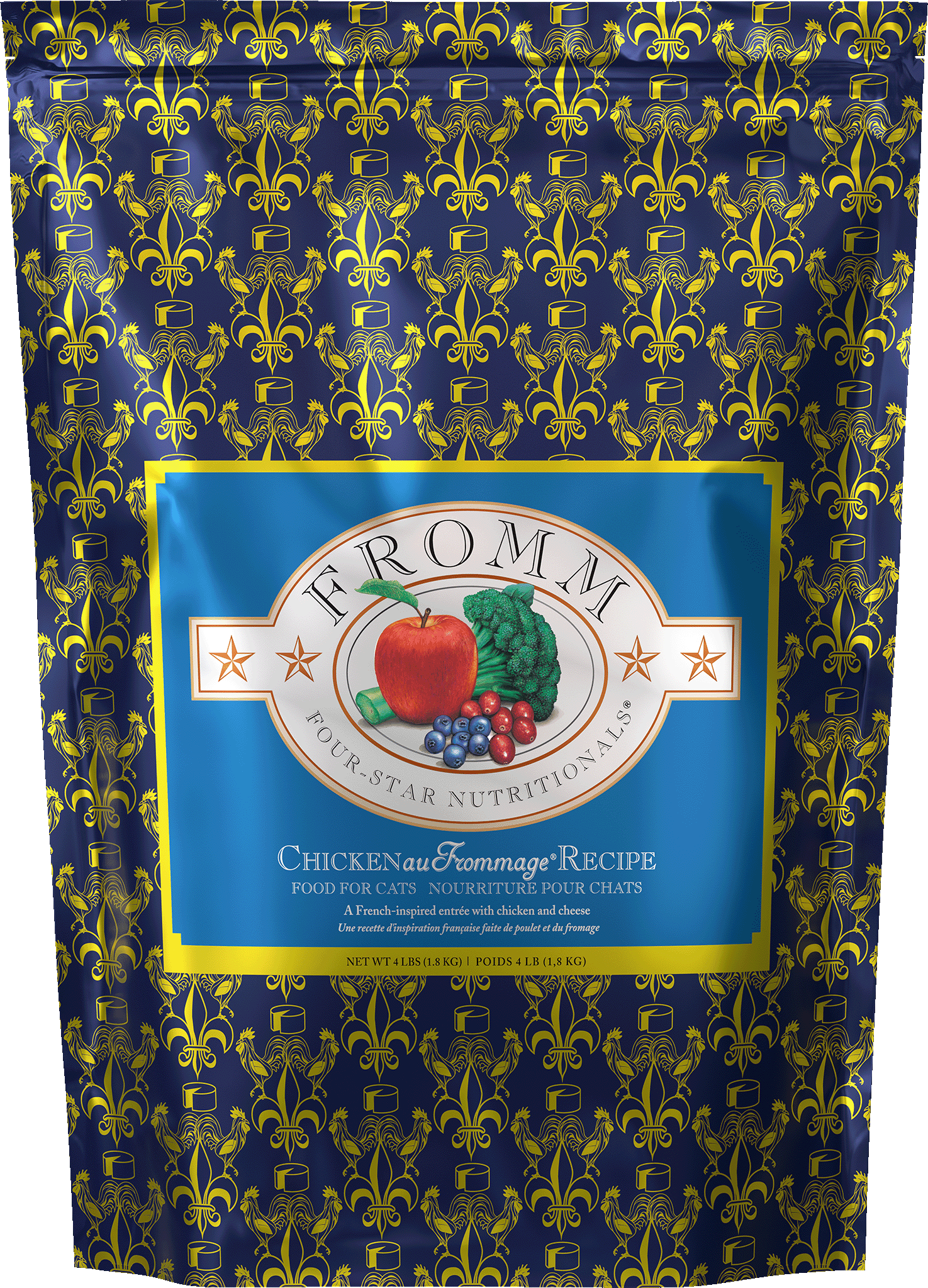 Sac de Fromm FOUR-STAR SG Chat Chicken au Frommage 1.8kg