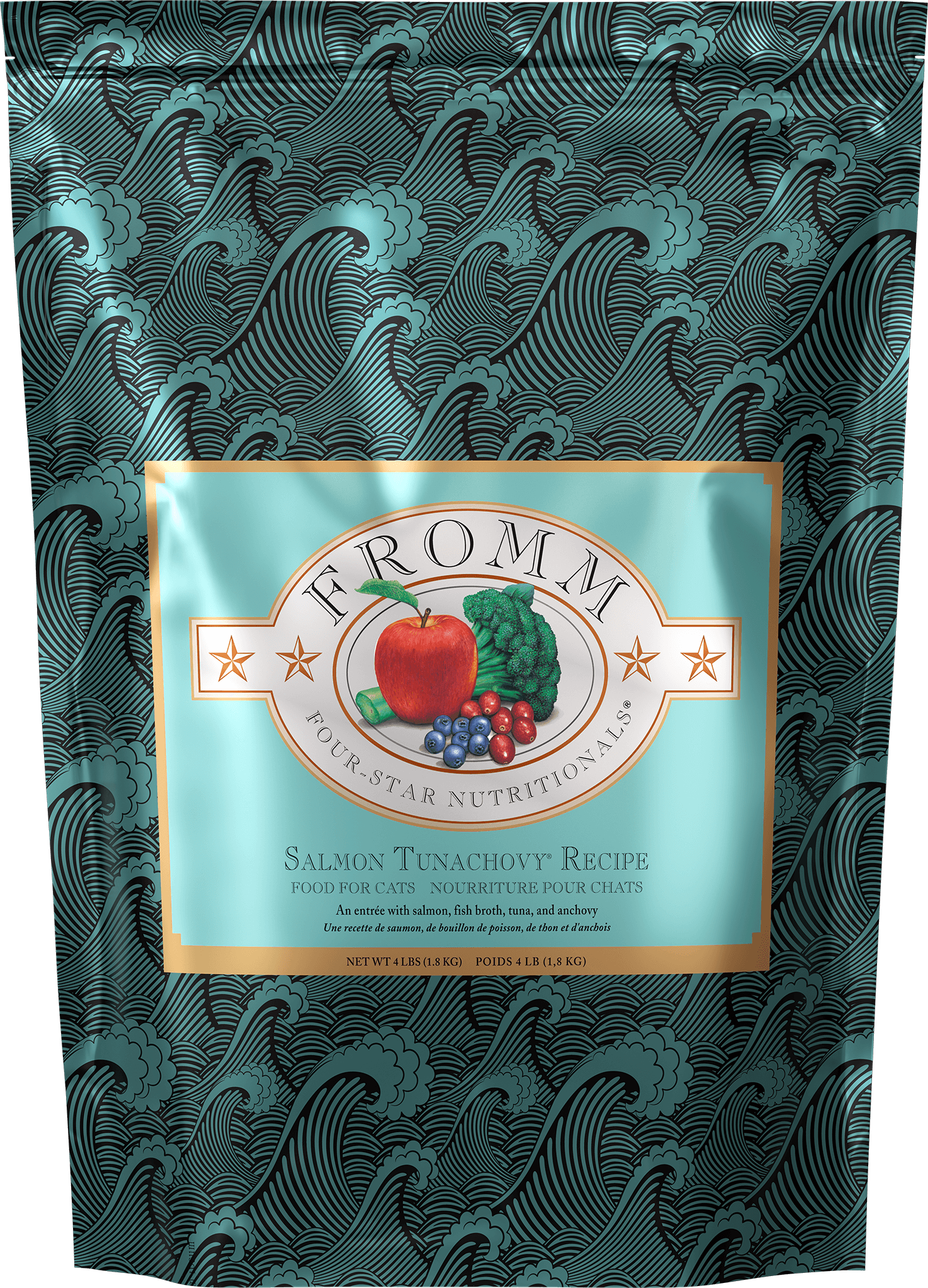 Sac de Fromm FOUR-STAR SG Chat Saumon Tunachovy — format 1.8 kg
