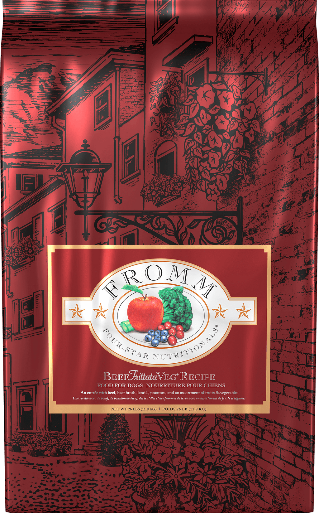 FROMM FOUR-STAR SG Chien Boeuf Frittata Veg