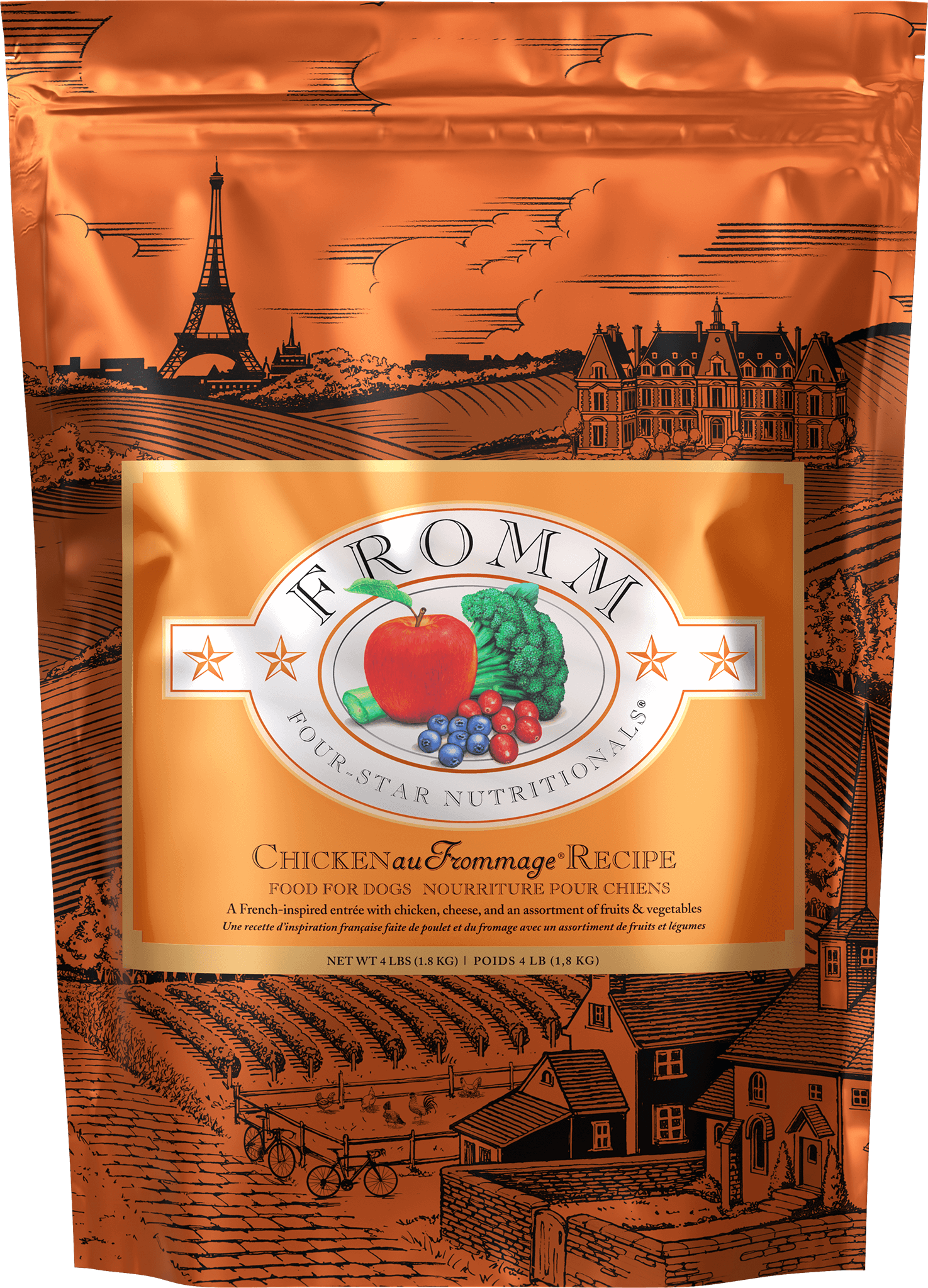 Sac de Fromm FOUR-STAR SG Chien Chicken au Frommage — format 1.8 kg