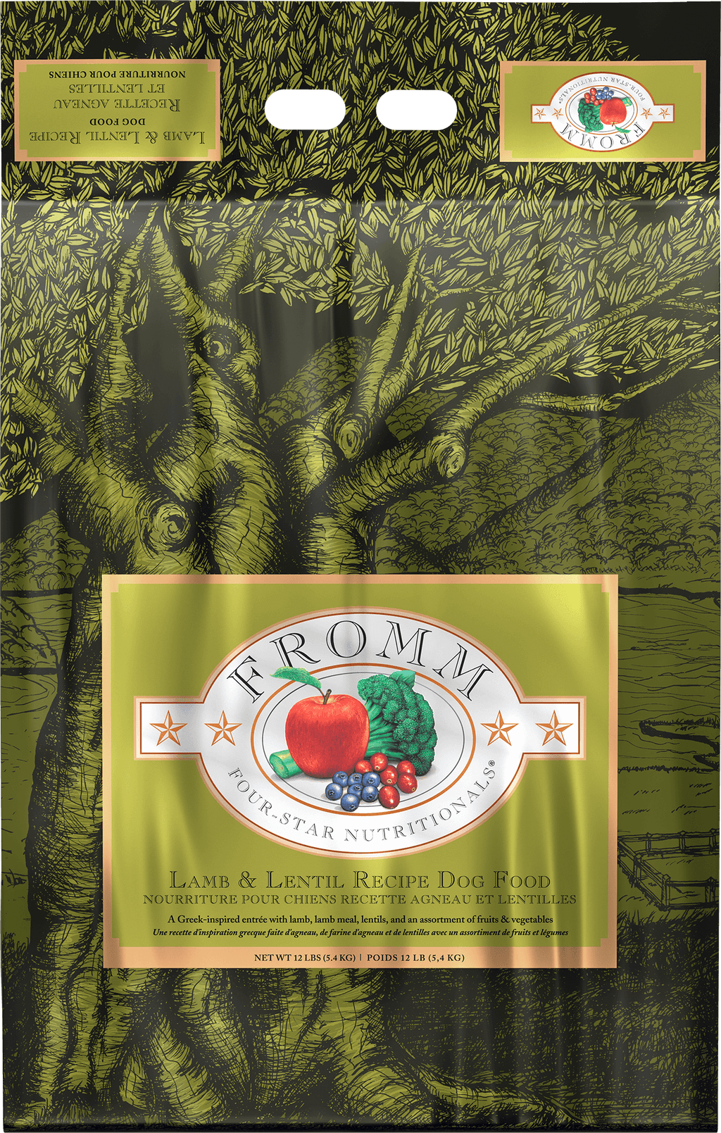 FROMM FOUR-STAR SG Chien Agneau & Lentilles