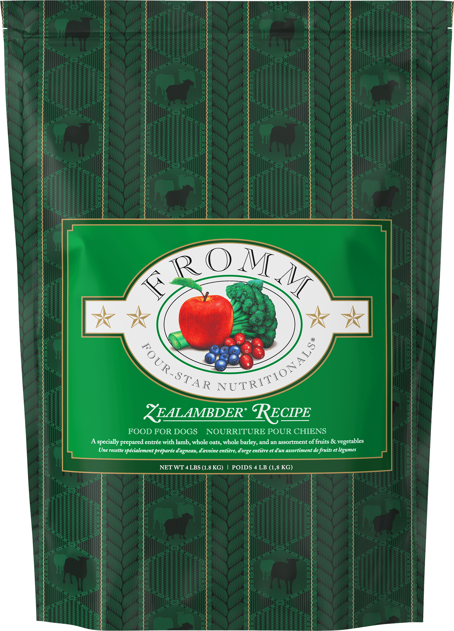 Sac de Fromm FOUR-STAR Chien Zealambder 11.8kg