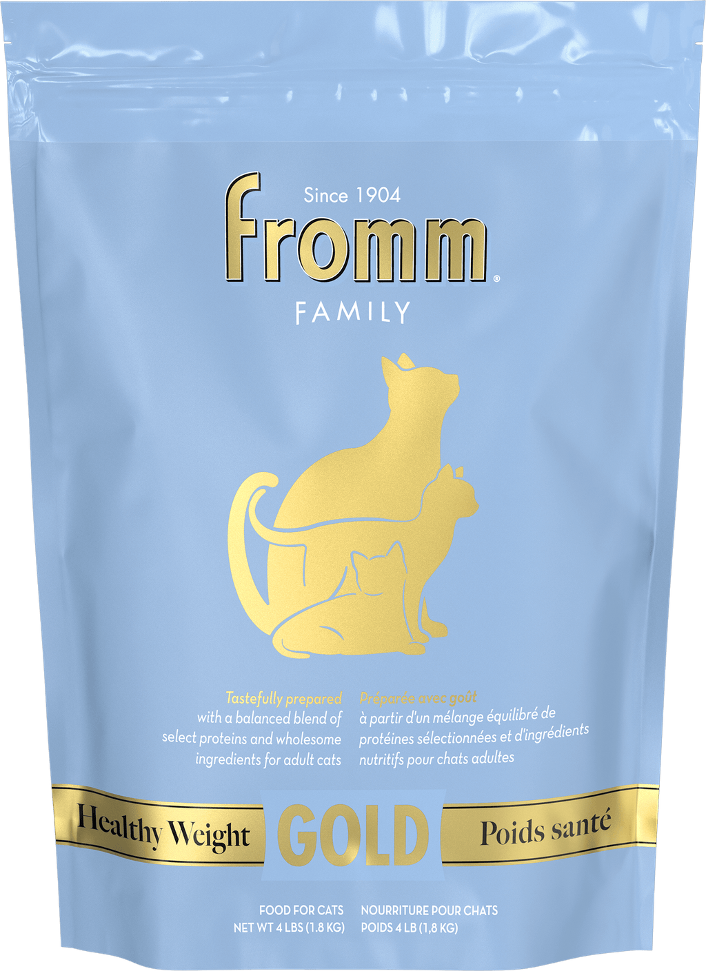 Sac de Fromm GOLD Chat Poids Santé — format 1.8 kg