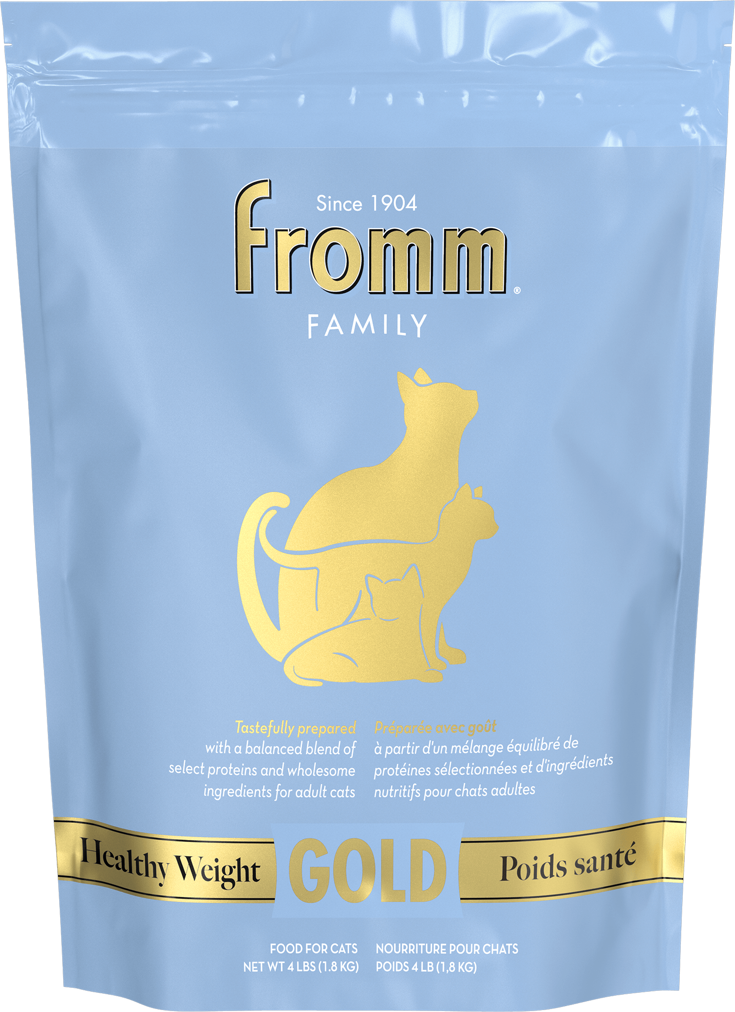 Sac de Fromm GOLD Chat Poids Santé — format 1.8 kg