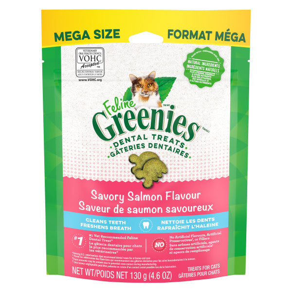 GREENIES FÉLIN Gâteries Saumon