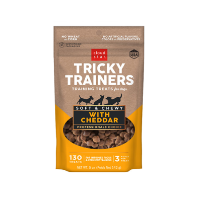 TRICKY TRAINERS Gâteries Chien Cheddar