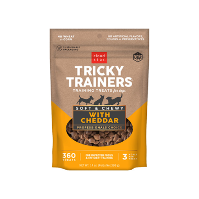 TRICKY TRAINERS Gâteries Chien Cheddar