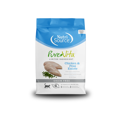 NUTRISOURCE PUREVITA Cat Chicken and Peas LID GF
