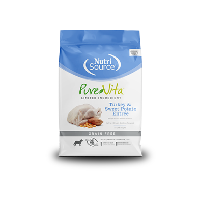 NUTRISOURCE PUREVITA SG LID Dog Turkey & PD