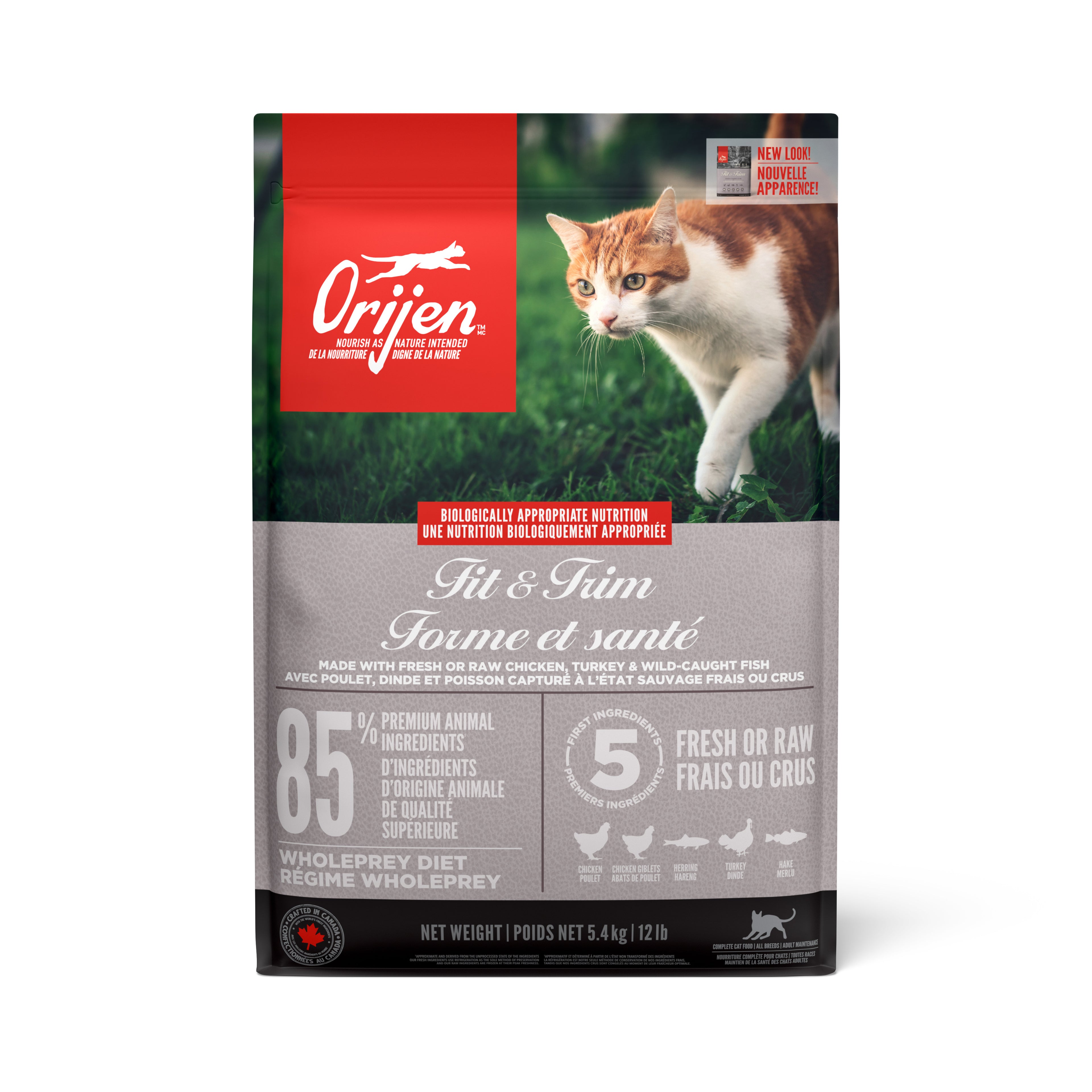 ORIJEN Chat Forme & Santé 5.4kg