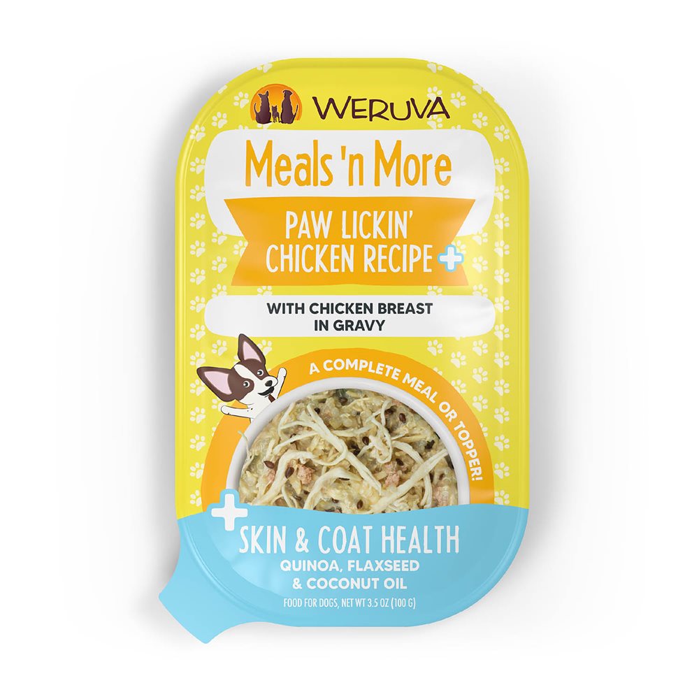 WERUVA MEALS' N MORE Chien Paw Lickin' en Sauce 100g